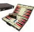 Backgammon Koffer Brettspiel, braun