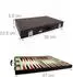 Backgammon Koffer Brettspiel, braun