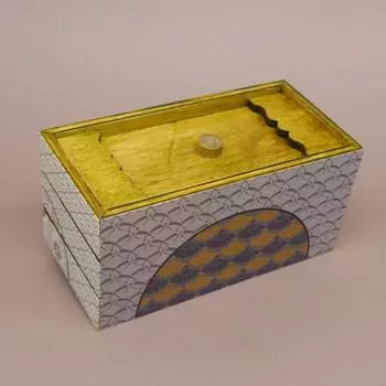 Secret Box Spring, Holz-Knobelbox