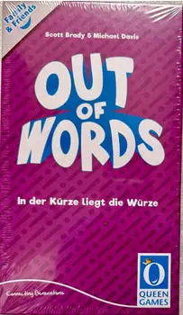 Out of Words – Familienspiel Wortspiel für 2-10 Spieler