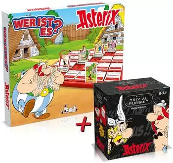 Asterix Spiele Bundle - Wer ist es? + Trivial Pursuit
