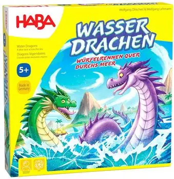 Wasserdrachen W&uuml;rfelspiel, 2-4 Spieler, ab 5 Jahren (1307133001)