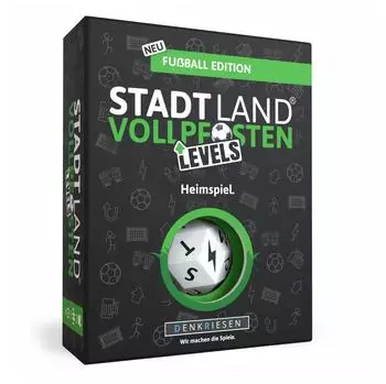 Stadt Land Vollpfosten Levels &ndash; Fu&szlig;ball Edition "Heimspiel" (SL6017)