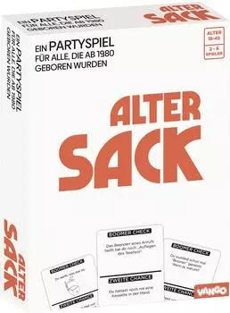 Alter Sack Partyspiel, 600 Fragen, 2-6 Spieler (4260071883834)