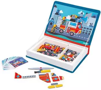 Magn&eacute;ti'Book Feuerwehr, 60 Magnete (J02583)