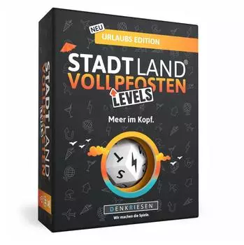Stadt Land Vollpfosten Levels &ndash; Urlaubs Edition