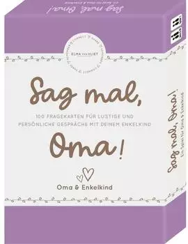 Sag mal, Oma! Fragespiel f&uuml;r Oma & Enkelkind