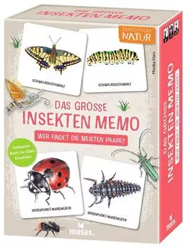 Expedition Natur &ndash; Das gro&szlig;e Insekten Memo (9887)