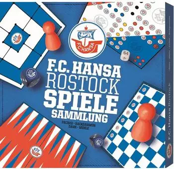 Hansa Rostock Spielesammlung, 2-6 Spieler, 30 Min (4260029829822)