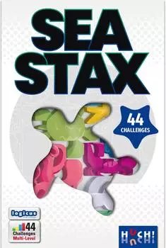 Sea Stax Logikspiel, 44 Aufgaben, 12 Meerestiere (882554)