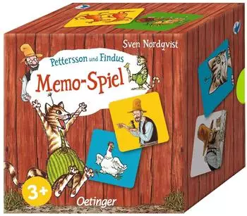 Pettersson und Findus Memo-Spiel, 32 Karten, ab 3 Jahren