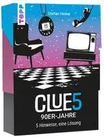 frechverlag CLUE5 #90er-Jahre. 5 Hinweise nur eine L&ouml;sung. Das Trend-Quiz f&uuml;r deine