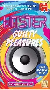 Hitster Guilty Pleasures Musik-Quiz-Kartenspiel, 2-10 Spieler, US-Edition (1110100480)