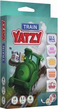 Train Yatzy W&uuml;rfelspiel, Multiplayer, ab 5 Jahren (YTZ001)
