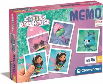 Gabby's Dollhouse Memo-Spiel, 48 Karten (18309)