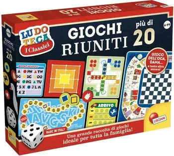 Ludoteca Gesellschaftsspiele-Sammlung, mehr als 20 Spiele (89154)