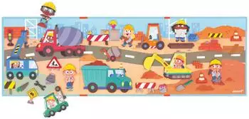 Magn&eacute;ti'Stories Baustelle, magnetisches Lernspiel, 30 Magnete (J05454)