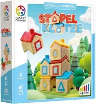 Stapel Kl&ouml;tze Vorschul-Lernspiel (SG044)