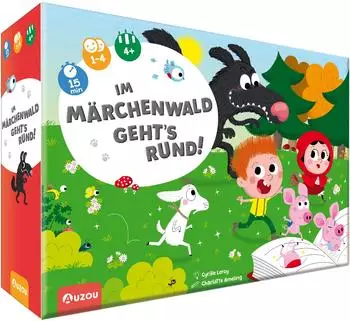 Im M&auml;rchenwald geht's rund! Kooperatives Kinderspiel, 1-4 Spieler, ab 4 Jahren (405093)