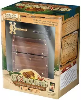 Les Explorateurs: La Carte aux Trésors – Schatzsuche-Gesellschaftsspiel (COT-216001)