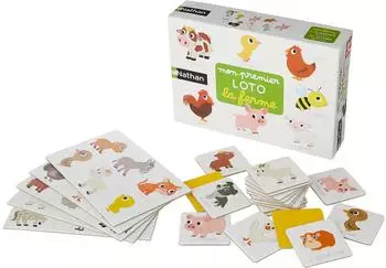 Mein erstes Loto La Ferme Lernspiel ab 2 Jahren (31152)