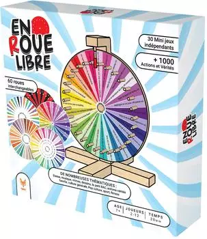 En Roue Libre Gesellschaftsspiel, 2-12 Spieler, ab 7 Jahren (MIC-124901)