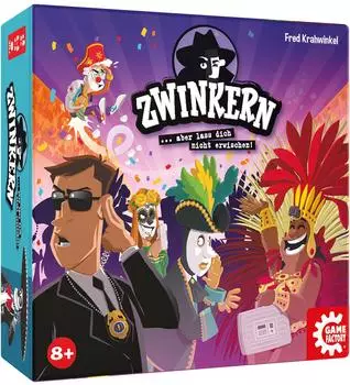 Zwinkern, Partyspiel, 4-8 Spieler, ab 8 Jahren (646302)