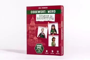Codewort: Mord. Gefangen im Leuchtturm. Krimidinner-Rollenspiel und Kochbuch
