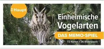 Einheimische Vogelarten - das Memo-Spiel