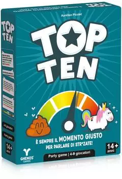 Top Ten – kooperatives Partyspiel, 4-9 Spieler, ab 14 Jahren (GHE186)
