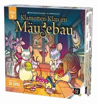 Klamottenklau im M&auml;usebau kooperatives 3D-Kinderspiel (GC 180)