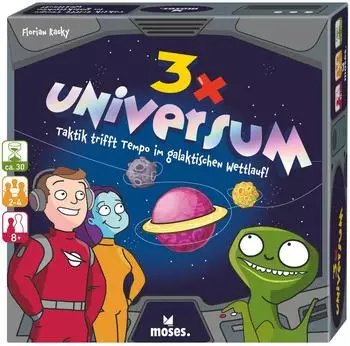 3 x Universum &ndash; Strategisches Familienspiel (90614)