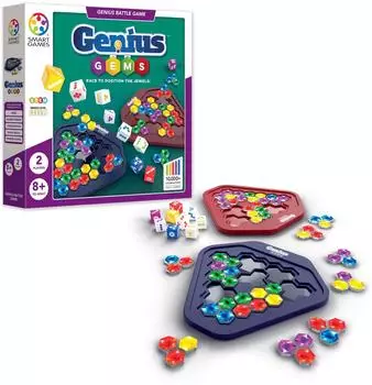 The Genius Gems Strategiespiel, 8+, 1-2 Spieler (SGHP 003)