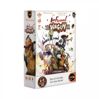 Infernal Wagon Familienspiel 2-5 Spieler (700391)
