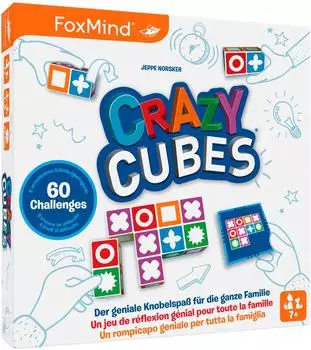 Crazy Cubes Würfelpuzzle für 1-4 Personen, ab 7 Jahren (3100235)
