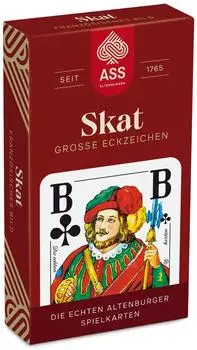 Skat gro&szlig;e Eckzeichen franz&ouml;sisches Bild