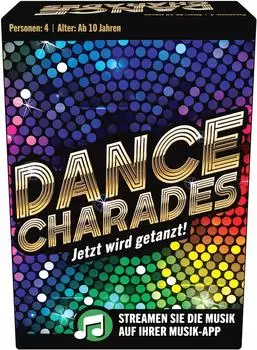 Dance Charades Scharade-Familienspiel ab 10 Jahren (935288)
