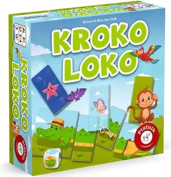 Kroko Loko - lustiges W&uuml;rfel-Memo (6736)