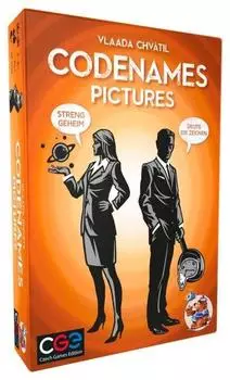 Codenames Pictures Kartenspiel, 2-8 Spieler, ab 10 Jahre (CZ040)
