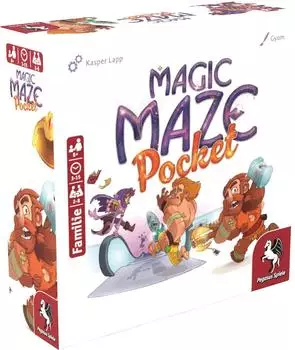 Magic Maze Pocket Brettspiel, 2-8 Spieler (57205G)