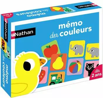 Mémo des Couleurs Gedächtnisspiel, ab 2 Jahren (31616)