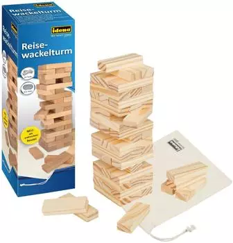 Reise-Wackelturm Geschicklichkeitsspiel (40088)