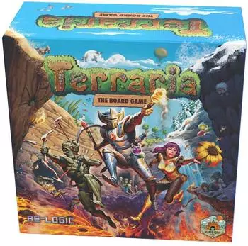 Terraria: The Board Game, kooperatives Brettspiel, 1-4 Spieler, 10+