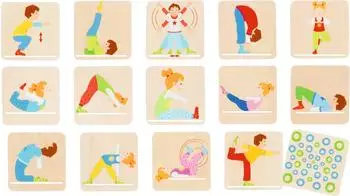 Memospiel Activity Gymnastik, 32 Spielsteine (56647)
