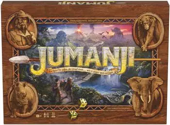 Jumanji Familienspiel, 2-4 Spieler, ab 8 Jahren (23397335)