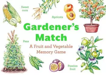Gardener's Match - Obst und Gem&uuml;se Ged&auml;chtnisspiel (9781399615426)