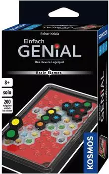 Einfach Genial Brain Games Legespiel von Reiner Knizia
