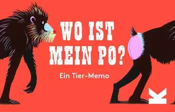 Wo ist mein Po? Tier-Memo (442781)