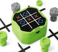 GiiKER Tic Tac Toe Bolt Elektronisches 3-in-1 Puzzle-Handheld-Spielkonsole,