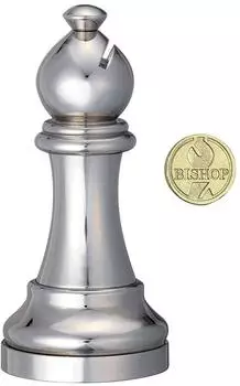 Cast Puzzle Chess Bishop (L&auml;ufer), Level 2 (111465)